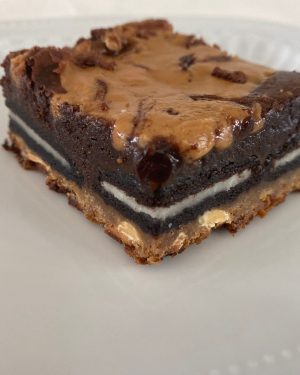 Oreo cookies brownies